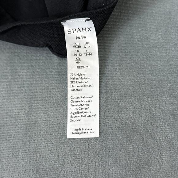 RED HOT by SPANX Women's Firm Control Shapewear Shaping Thong Panty Medium - Picture 4 of 8